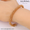 51459 Xuping Copper Sex Bangle Fashion Adjustable Twist Cuff Bangles